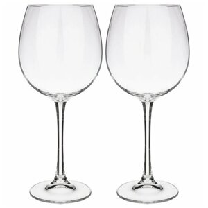 Набор бокалов для вина 850мл из 2 штук vintage Bohemia Crystal (674-758)