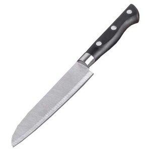 Набор ножей Шеф-нож Доляна Кронос, лезвие: 13.5 см, черный