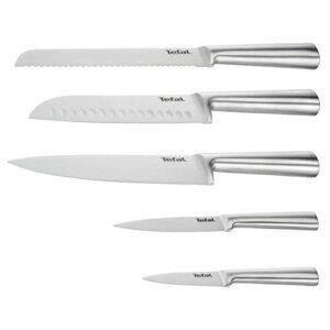 Набор ножей Tefal K121S575, серебристый