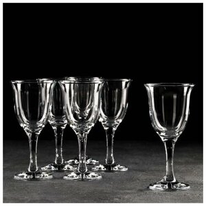 Набор стеклянных бокалов для вина «Далида», 300 мл, 6 шт