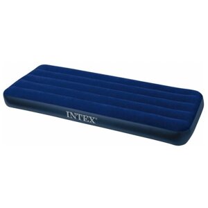 Надувной матрас Intex Classic Downy Bed (68950), 191х76 см, синий