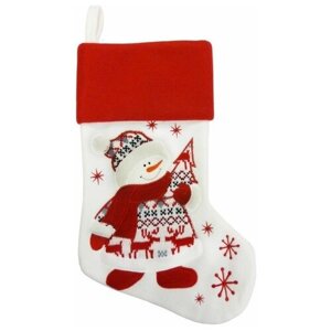 Носок для подарков трикотажный снеговик, 45 см, Peha Magic BB-42115