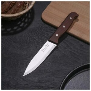 Нож кухонный «Классик», лезвие 13 см, деревянная рукоять
