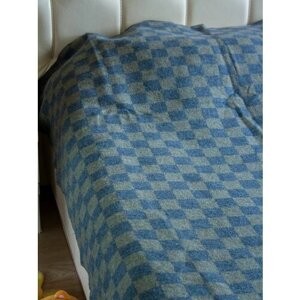 Одеяло 1.5 спальное полушерстяное 140х205см гостовое
