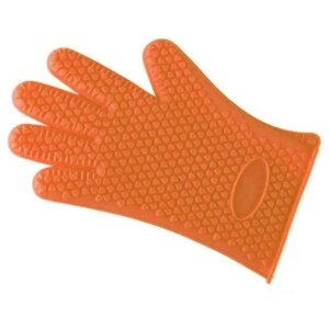Перчатка - прихватка силиконовая, оранжевый