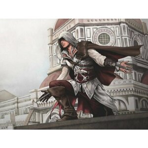 Плакат, постер на бумаге Assassins Сreed/Кредо Ассасина/игровые/игра/компьютерные герои персонажи. Размер 42 х 60 см