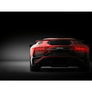 Плакат, постер на бумаге Lamborghini Aventador/Ламборджини Авентадор/авто/автомобиль/машина. Размер 30 х 42 см