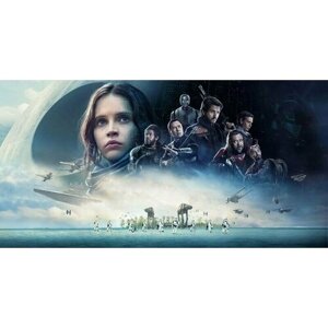 Плакат, постер на холсте Изгой-один: Звездные войны. Истории (Rogue One A Star Wars Story), Гарет Эдвардс. Размер 21 х 30 см