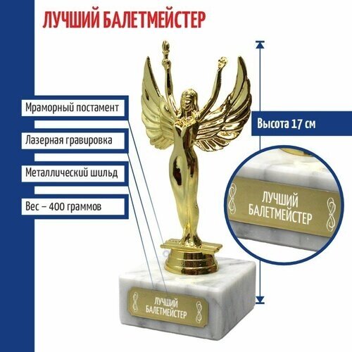 Подарки Статуэтка Ника "Лучший балетмейстер"17 см)