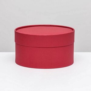 Подарочная коробка "Wewak" красный бархат, завальцованная без окна, 18 x 10 см