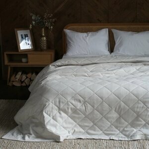 Покрывало Home Atelier на кровать, размер 240 х 260 лён