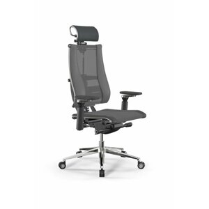 Позвоночное кресло метта Y 4DF B2-14D - YM93+Infinity /Kc09/Nc09/D15P/H2cL-3D (M26. B35. G25. W04) (Серый - Тем. Серый