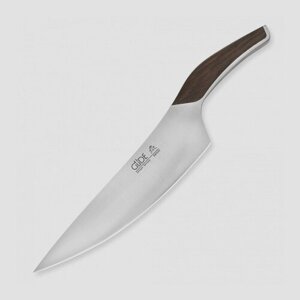 Профессиональный поварской кухонный нож «Шеф» 23 см, ручка из дуба, в подарочной коробке, серия Synchros S805/23 GUDE