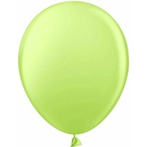 Шарики воздушные (12'30 см) Светло-зеленый, пастель, 100 шт. набор шаров на праздник