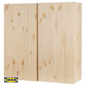 Шкаф деревянный настенный IKEA IVAR/ивар 80х30х83 см