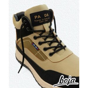 Шнурки для обуви BOJA (ЭФА), круглые, черные, 120 см, для кроссовок; ботинок; кед; бутсов
