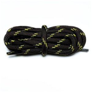 Шнурки LENKO темно-коричневые с желтыми вкраплениями 100 см