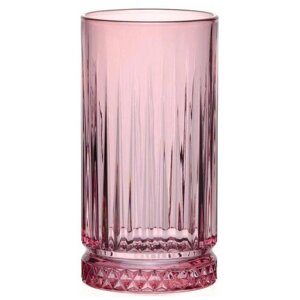 Стакан Pasabahce Elysia/Enjoy для коктейлей, 445 мл, 4 шт., розовый