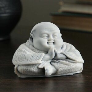 Сувениры из мраморной крошки Сувенир "Китайский Будда" 5,5см