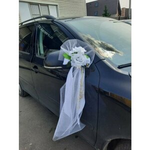 Свадебные украшения для автомобиля