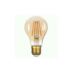 Светодиодная LED лампа General филамент A60S E27 10W 6500K 6K 60x105 (нитевидная) Золотая 661415 (упаковка 14 штук)