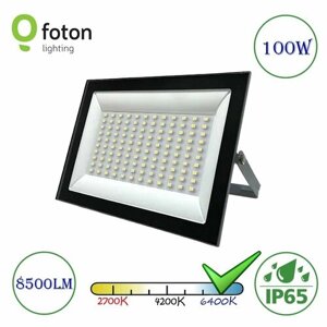 Светодиодный прожектор Серый FL-LED Light-PAD Foton Lighting 100W 6400К 8500Lm IP65