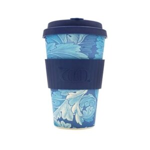 Тамблер Ecoffee Cup Acanthus, 0.4 л, голубой