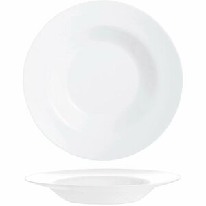 Тарелка для пасты "Эволюшнс Солюшн", 6 шт, стекло, диаметр 28.5 см