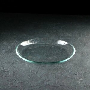 Тарелка обеденная "Ажур", d=26 см, стекло