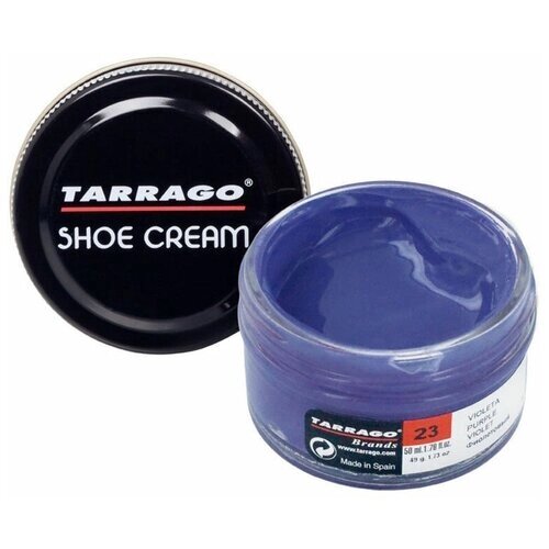 Tarrago Крем-банка Shoe Cream 023 purple, 50 мл