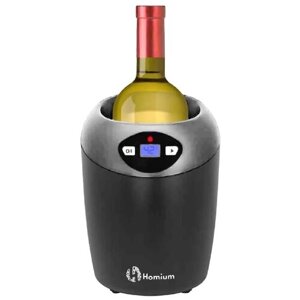 Термоэлектрический охладитель для бутылок, электрический кулер для вина Homium