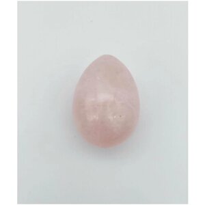 Яйцо из натурального камня розовый кварц 50 мм
