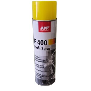 050401 Мовиль "APP F 400 PROFIL" для обработки закрытых полостей, желтый,500мл, аэрозоль, 12шт