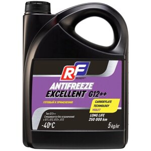 17362N ruseff антифриз antifreeze excellent G12 (5 кг)
