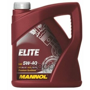 7903-4 Mannol Синтетическое Моторное Масло Elite 5W40 Sn/Cf 4Л. MANNOL арт. MN7903-4