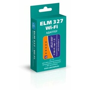 Адаптер для диагностики универсальный OBD 2 ELМ 327 /Wi-fi/ V 1.5 ELM 327