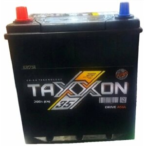 Аккумулятор автомобильный Taxxon Drive Asia 35 А/ч 260 А прям. пол. 40B19FR Азия авто (196x128x223) 701135