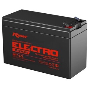 Аккумулятор для ибп rdrive electro reserve NP7-12L