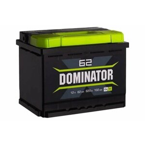 Аккумулятор Dominator 62Ач обратная полярность LB2 562110060