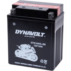 Аккумулятор dynavolt DTX14AHL-BS, 12V, AGM