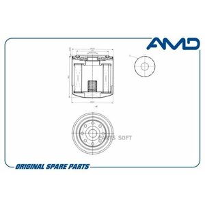 AMD AMD. FL353 фиьтр масяный