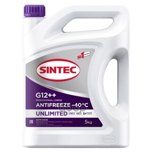 Антифриз 5Кг. Sintec Unlimited G12 (40C/Vw Tl774-G) SINTEC арт. 990566
