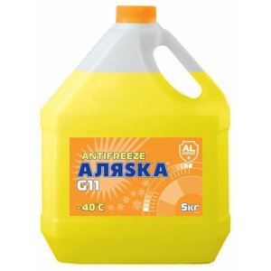 Антифриз Аляска yellow - 40 G11 5 кг DELFIN GROUP 5370 | цена за 1 шт