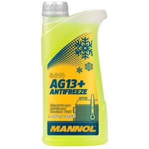 Антифриз/Antifreeze Mannol AG13+40*C) Advanced желтый 1,1 кг (1л)