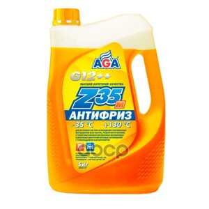 Антифриз Готовый К Применению Оранжевый -35С 5 Кг G-12 Aga Antifreeze Aga-Z35m Premix AGA арт. aga311z