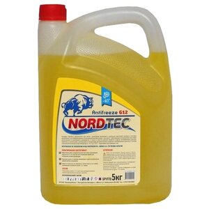 Антифриз Nordtec G12 (желтый) 5 кг