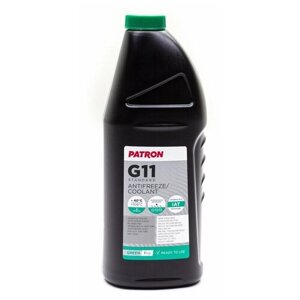 Антифриз patron зеленый G11 standard,40C), 1 кг