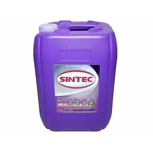Антифриз Sintec G12 Фиолетовый (10Кг) Multifreeze (Смешивается С Любыми) SINTEC арт. 990573
