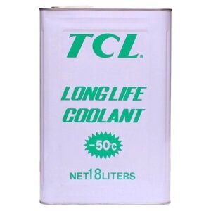 Антифриз Tcl Japan TCL LLC -50C зелёный, 18 л