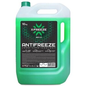 Антифриз X-Freeze Green Готовый Зеленый 10 Кг X-FREEZE арт. 430206071